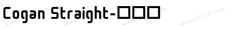 Cogan Straight字体转换 Cogan Straight字体转换